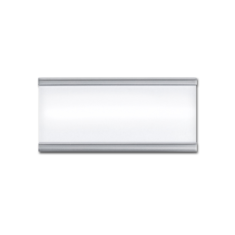 Namensschild aus Aluminium