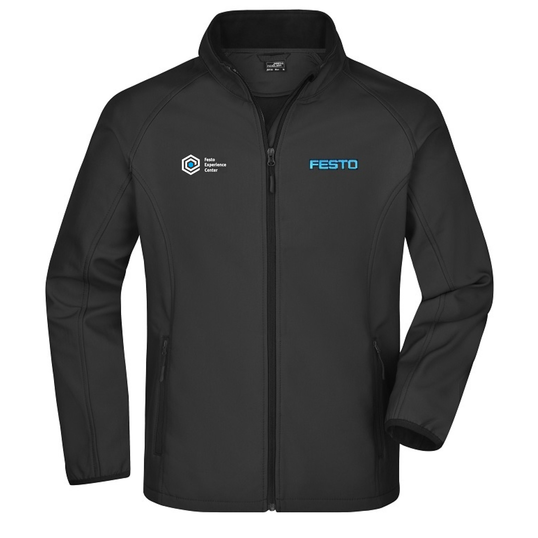 Herren Softshelljacke Festo Logo + FEC Logo - Größe S