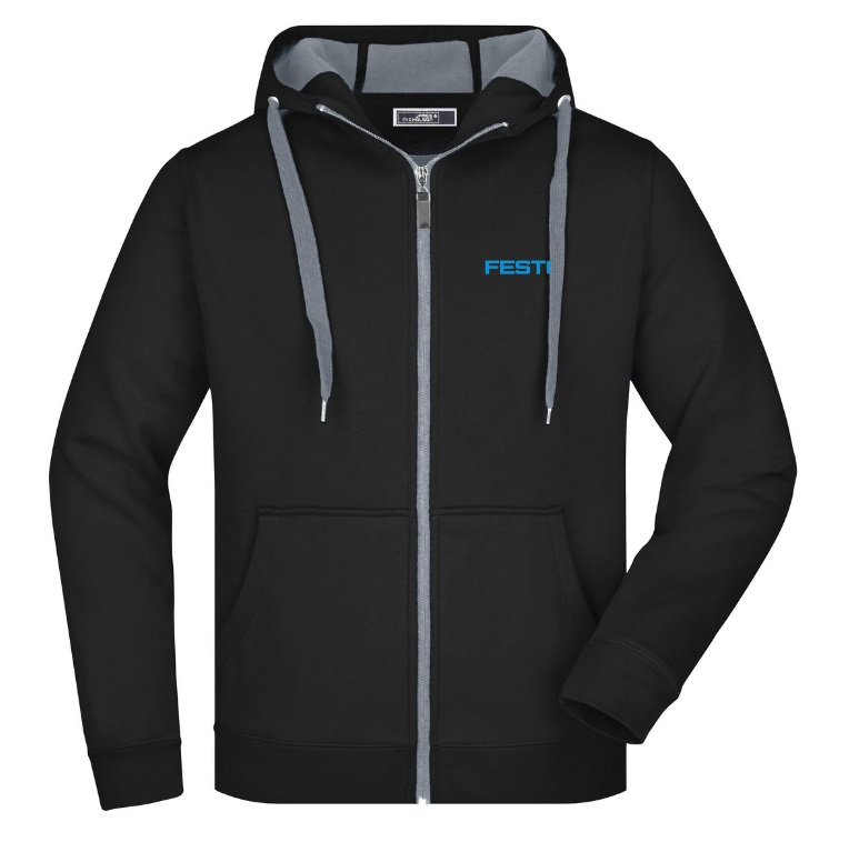 Herren Sweat-Jacken Festo Logo Größe S