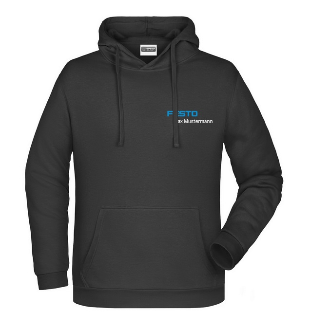 Herren Hoody Festo Logo + Personalisierung - Größe S